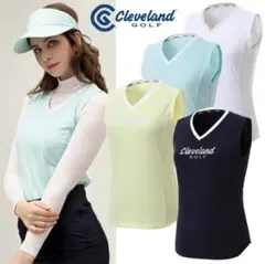 Cleveland Golf クリーブランド★未使用品★イエロー　ノースリーブ