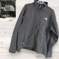 THE NORTH FACE ソフトシェルジャケット　black ジップアップ