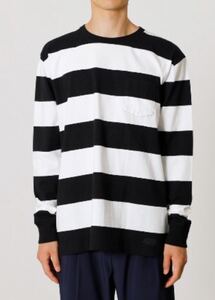 AZUL BY MOUSSY クルーネックロングTシャツ