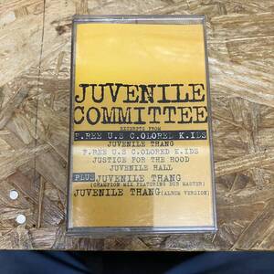 シHIPHOP,R&B JUVENILE COMMITTEE - JUVENILE THANG PLUS ALBUM EXCERPTS シングル,RARE TAPE 中古品