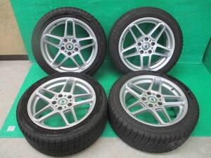 YOKOHAMA ICE GUARD iG70 225/45R17 RACING DYNAMICS【17×7.5J+34 5H-120】埼玉県発 4本set♪ BMW 3シリーズ E90 Z4 E89 等