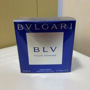 【WSB1253】【未開封】BVLGARI BLV Eau de Toilette Vaporisateur Natural Spray 50ml 1.7fl.oz. POUR HOMME 香水 フレグランス