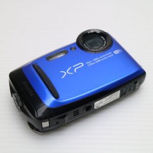 美品 FinePix XP90 ブルー 即日発送 コンデジ FUJIFILM 本体 あすつく 土日祝発送OK