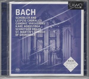 [2SACD/Lawo]バッハ:シュープラーコラール&ライプツィヒコラール集/K.ノールストーガ(org)