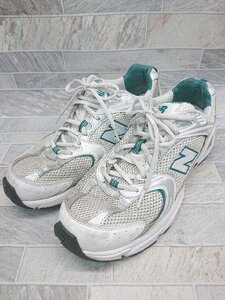 ◇ NEW BALANCE MR530AB ニューバランス スニーカー シューズ サイズ28.0cm シルバー グリーン メンズ P