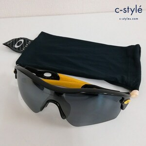 N667 [人気] OAKLEY オークリー サングラス ブラック×イエロー RADAR PATH 12-763 MADE IN USA | G★