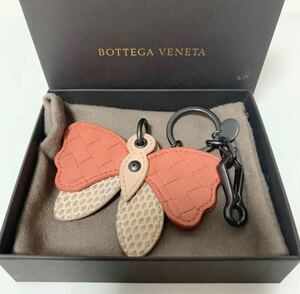 BOTTEGA VENETA ボッテガ ヴェネタ キーリング キーホルダー AYERS NAPPA アイヤーズ ナッパ バタフライ中古