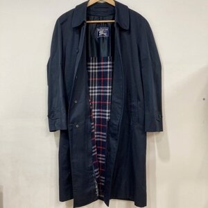 ◆ 希少 英国製 Burberrys ヴィンテージ コート インナー付き バーバリー ネイビー トレンチコート Burberry 紺 is MB KBA