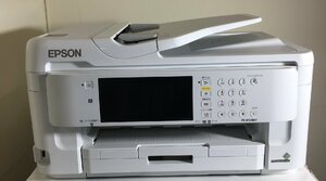 【埼玉発】【EPSON】A3カラーインクジェット複合機　PX-M5080F　★自動両面対応★トータル印刷1161枚★動作確認済★　(11-3449)