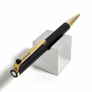 【未使用に近い】モンブラン ボールピックス ボールペン No.784 ブラック×ゴールド / montblanc ballpix ballpoint pen black×gold