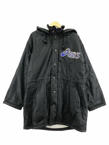 ASICS アシックス 裏ボア コーチ ジャケット sizeL/ブラック ◆■ ☆ djd0 メンズ