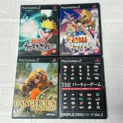 PS2 ゲームソフト 4本セット