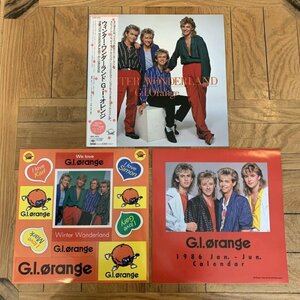 LP / レコード【G.I.オレンジ】 ウィンター・ワンダーランド / G.I. Orange / 23AP 3100 / カレンダー、ステッカー付/非売品 /見本/ プロモ