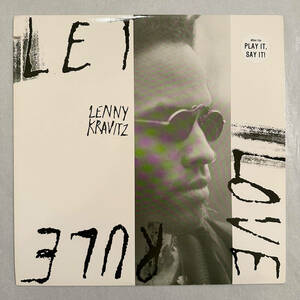 ■1989年 US盤 Promo オリジナル Lenny Kravitz - Let Love Rule 12”EP PR 2864 Virgin