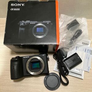 SONY α6600 ソニー ミラーレス カメラ ボディ ブラック