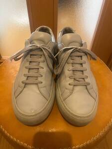 ☆ COMMON PROJECTS コモンプロジェクト ローカット　スニーカー 41 グレー　灰　中古品