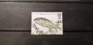 イギリス 魚(1種) MNH 