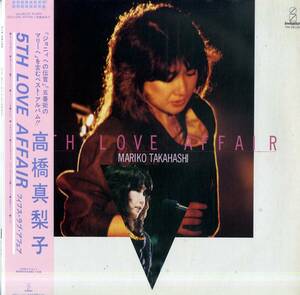 A00604094/LP/高橋真梨子(ペドロ&カプリシャス)「5th Love Affair (1983年・VIH-28129)」