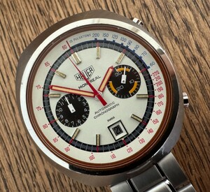 HEUER, MONTREAL CHRONOGRAPH, CALIBER 12 SERIES, REF. 110.503 タグホイヤー　モントリオール　激レア