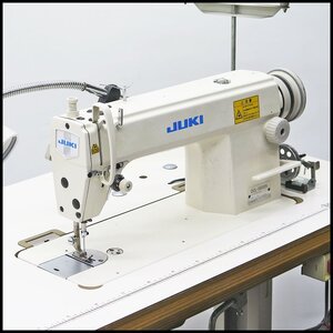 ●52) JUKI/ジューキ 一本針本縫ミシン DDL-5600N 工業用ミシン 倍釜ミシン 中厚物・厚物用 【現状品】 業務用ミシン/1本針本縫いミシン