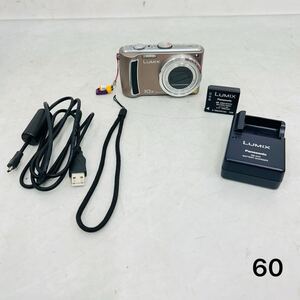 12SA104 【動作品】Panasonic パナソニック LUMIX デジカメ DMC-TZ5 カメラ コンパクトデジタルカメラ バッテリー 付き 通電OK 現状品