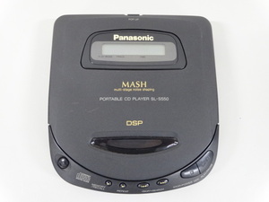 ジャンク Panasonic パナソニック MASH マッシュ ポータブル CD プレーヤー SL-S550 昭和レトロ 家電