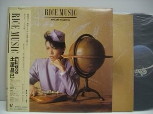 [帯付LP] 土屋昌巳 MASAMI TSUCHIYA / RICE MUSIC 株式会社EPIC・ソニー 28・3H-64 一風堂 坂本龍一 ◇r60510