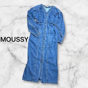 未使用品　MOUSSY マウジー　サイドベルト　デニム　ドレス　定価17380円