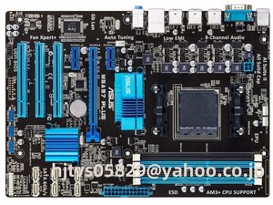 Asus M5A97 PLUS ザーボード AMD 970 AM3+ ATX メモリ最大32GB対応 保証あり