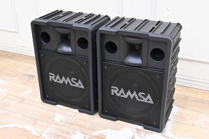 GQ32 超美品 保管品 Panasonic パナソニック RAMSA ラムサ WS-A200 スピーカー ペア 音響機器
