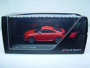 NOREV アウディ別注 1/43 Audi TT RS Coupe 2017 クーペ カタルーニャレッド