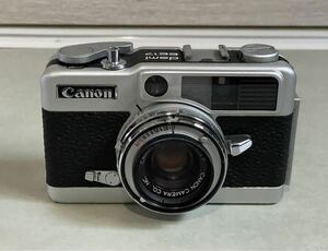 【ジャンク品】キャノン Canon demi 17 (35mm ハーフサイズ カメラ) +純正ケース ストラップ　