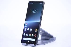 1円～ 美品 スマートフォン SIMフリー 有機EL 4K液晶 ブラック Xperia 1 V XQ-DQ44 Snapdragon 8 Gen2 RAM16GB 512GB 6.5インチ