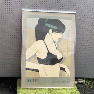 【Patrick Nagel パトリック・ナゲル アートポスター 額装 73.5×103cm】