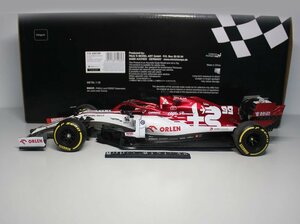 ▲最後1台！PMA 1/18 Alfa Romeo RACING F1 C39 ANTONIO GIOVINAZZI 110200199 新品 Minichamps