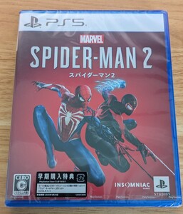 購入特典未使用！ ＰＳ５ Marvels Spider-Man 2 通常版 　マーベルスパイダーマン２