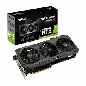 ASUS NVIDIA GeForce RTX 3070 搭載 トリプルファンモデル 8G TUF-RTX3070-O8G-GAMING