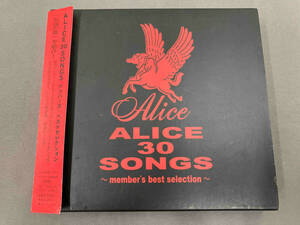 アリス CD ALICE 30 SONGS~member