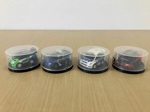 【送料無料】ワンダWRC Rally Japan プルバックカーコレクション2007 4台セット フォーカス インプ ランエボ SX4 ラリージャパン