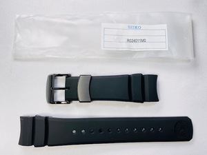 R024011M0 SEIKO プロスペックス 22mm 純正シリコンバンド ブラック SBDB021/5R65-0AN0他用 送料無料