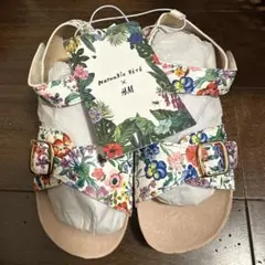 Nathalie Lété x H&M 花柄サンダル EUR 29 18cm