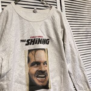 AXXS 1スタ 白 ムービー スウェット シャイニング The Shining 映画 90s 00s ビンテージ アメリカ 古着 卸 仕入れ kg