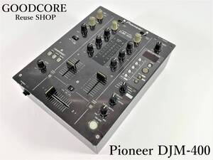 【ジャンク品】 PIONEER パイオニア DJM-400 DJミキサー 2009年製●R101429