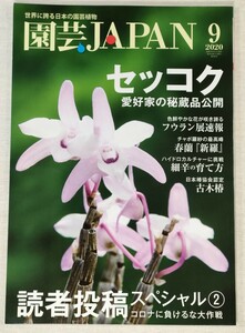 園芸JAPAN　2020年9月号　第641号 ／ セッコク　フウラン展速報　春蘭「新羅」　細辛の育て方　古木椿　他