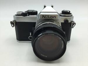 D8〇【動作/精度未確認】Nikon ニコン FE フィルムカメラ NIKKOR 50mm 1:1.4 レンズ 現状品 ジャンク品 ※ミラーアップ有り