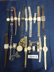 1204B18　腕時計　懐中時計　ジャンク品　おまとめ20点　※動作未確認