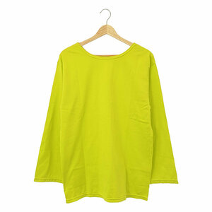 Shinzone / シンゾーン | COLOR LONG TEE Tシャツ | F | ライムグリーン | レディース