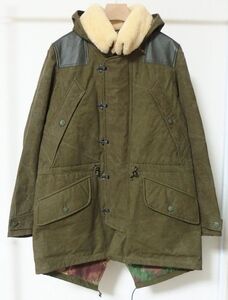 GRAND TETON Rocky Mountain ロッキーマウンテン FISHTAIL PARKA 襟ムートン ミリタリー モッズコート 36