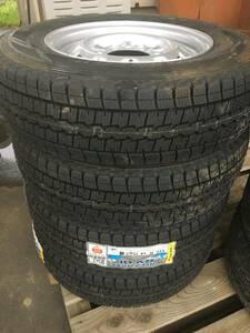 新品 ダンロップ 175R14 8PR ホイール付（新品）ウインターマックス SV01DUNLOP 冬タイヤ スタッドレス スタットレス タイヤ 2022年購入