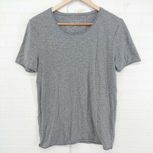 ◇ BANANA REPUBLIC バナナリパブリック SOFT WASH ロールネック 半袖 Tシャツ カットソー サイズM グレー系 メンズ E